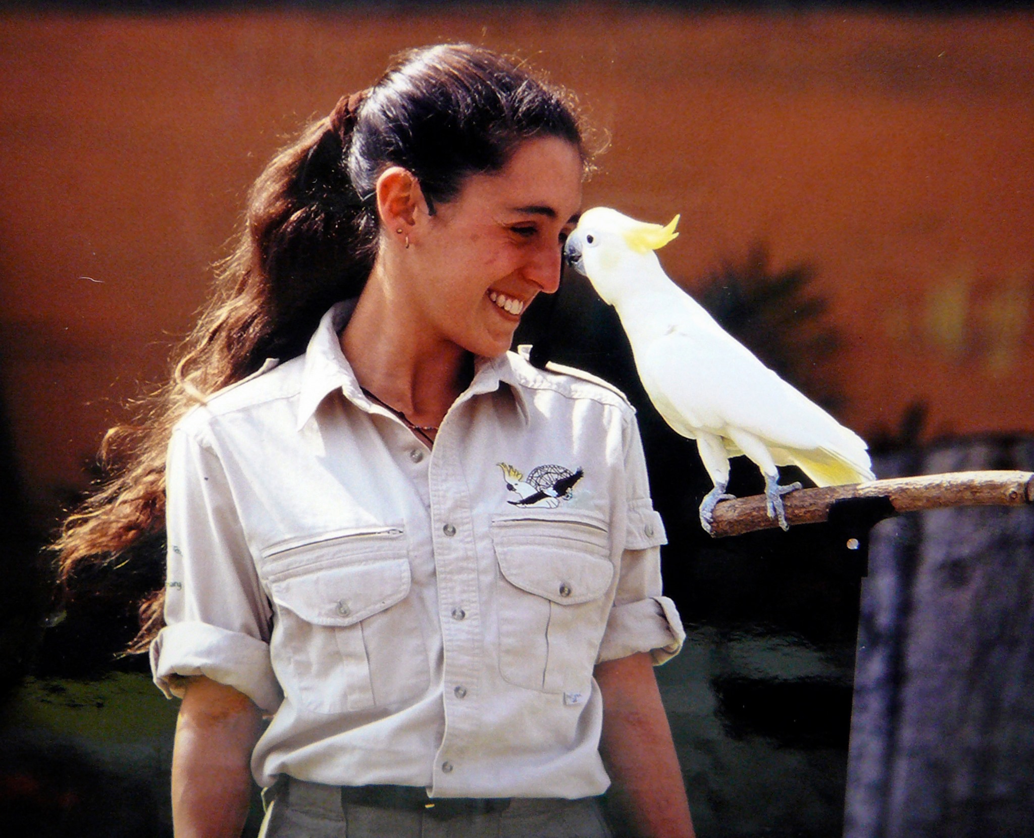 Cassie Malina parrot trainer